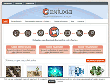 Tablet Screenshot of entuxia.com